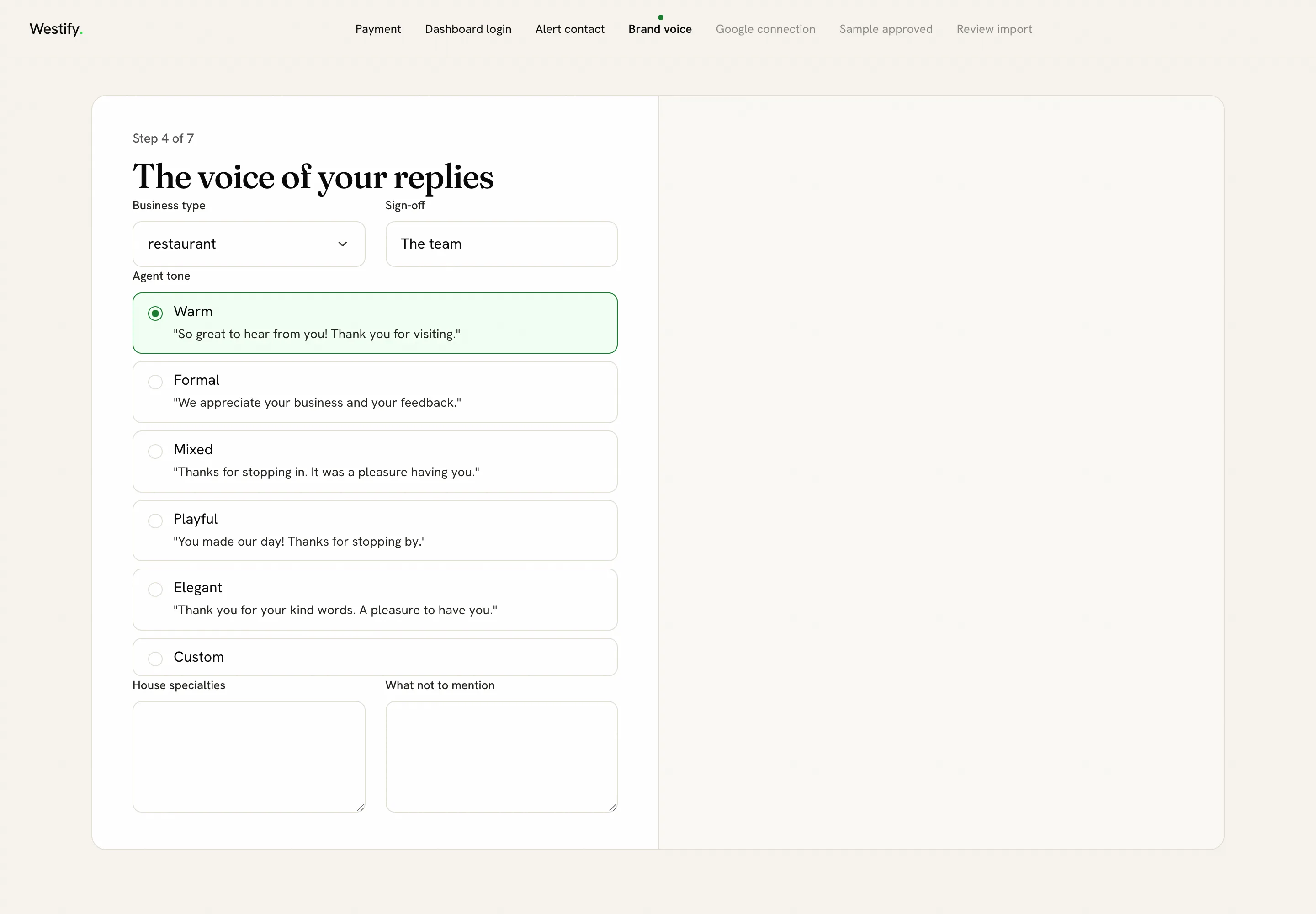 Westify screenshot 3